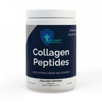 Collagen Peptides Type I & III Supplement (350g, 12.3oz)