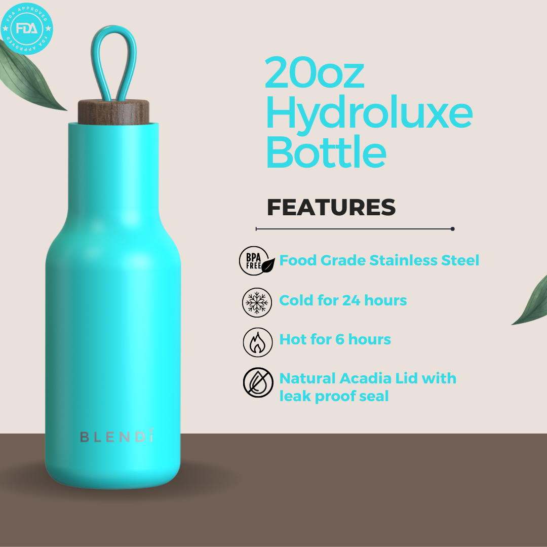 Teal BLENDI water bottle