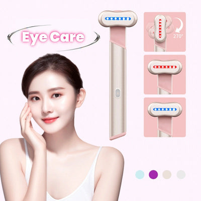 4 Colors Electric Eye Massager Red Blue Light Massage Eye