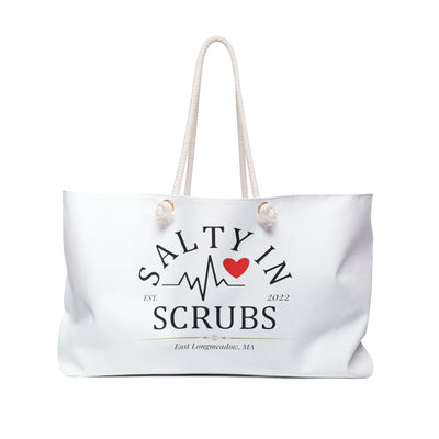 Salty In Scrubs Weekender Bag