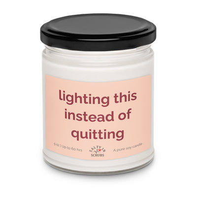 Light This Instead of Quitting Candle