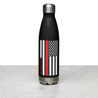 Thin Red Line Stainless Steel Water Bottle
