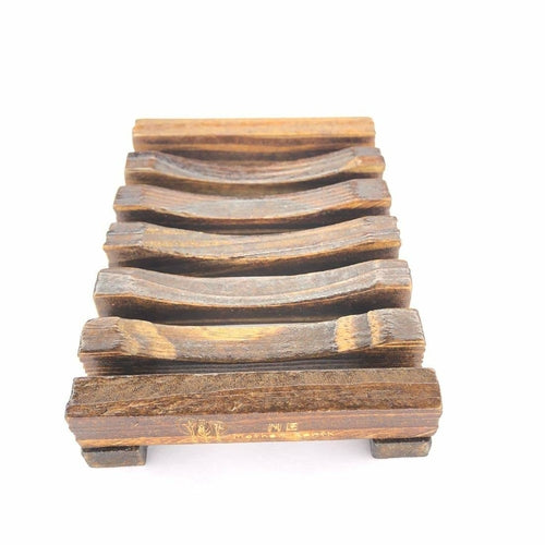 wooden soap dish