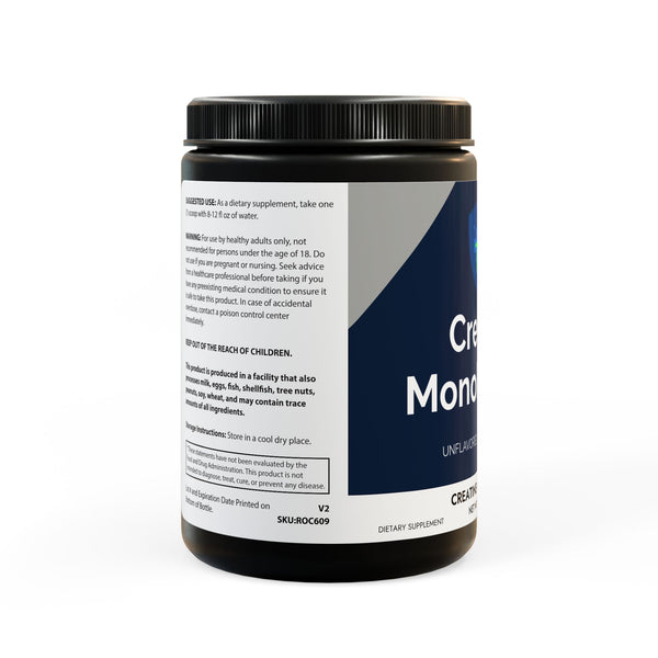 Creatine Monohydrate Supplement (300g, 10.58oz) by Thrive Guard Health Initiative