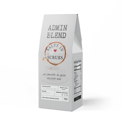 Trapper Peak; Admin Blend Decaf Coffee Blend (Medium Roast)
