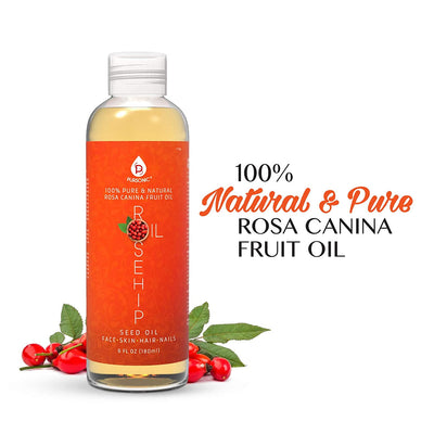 100% Pure & Natural Cold Pressed Premium Rosehip Seed Oil