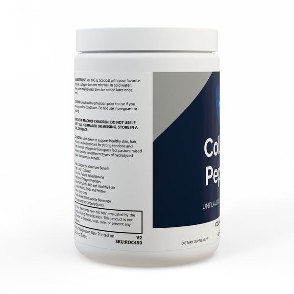 Collagen Peptides Type I & III Supplement (350g, 12.3oz)
