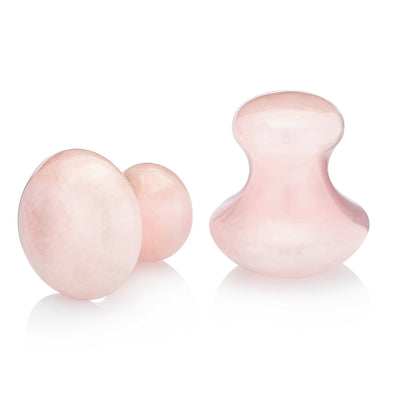 Rose Quartz Facial Tool | Ayurvedic Massage Stone