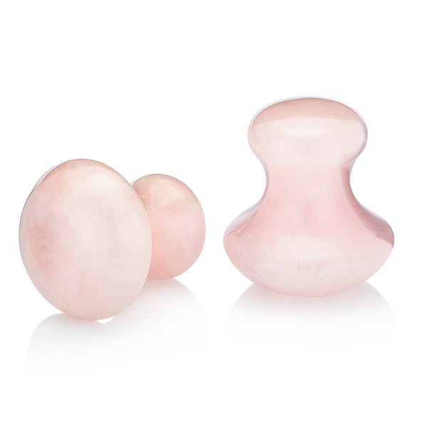 Rose Quartz Facial Tool | Ayurvedic Massage Stone