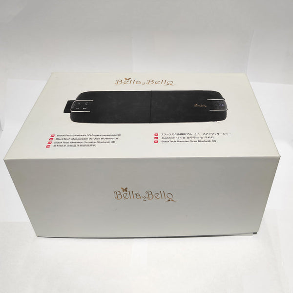 Bella2Bello Bella Electric Bluetooth 3D Eye Massager (Black)