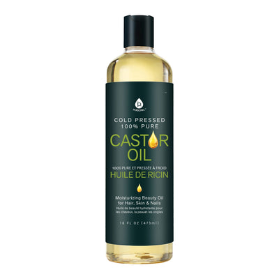 100% Pure Cold Pressed Castor Oil