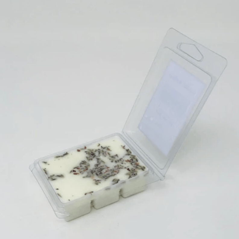 beach babe wax melts in plastic wrapping