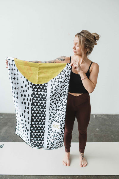 The Jagger Yoga Towel – Quick-Dry, Non-Slip, Eco-Friendly Hot Yoga Towel