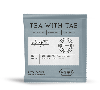 Calming Herbal Tea for Healthcare Worker Self-Care | 50 ct Overwrap Bag