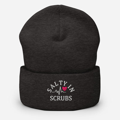 Cuffed Salty In Scrubs Beanie
