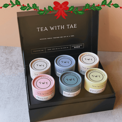 Holiday Tea Bento Box – Premium Tea Sampler Gift for Healthcare Worker Self-Care