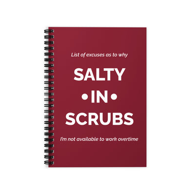 Ruled Line Spiral Notebook