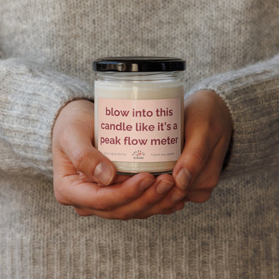 Blow Like a Peak Flow Soy Candle