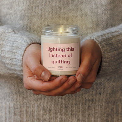 Light This Instead of Quitting Candle
