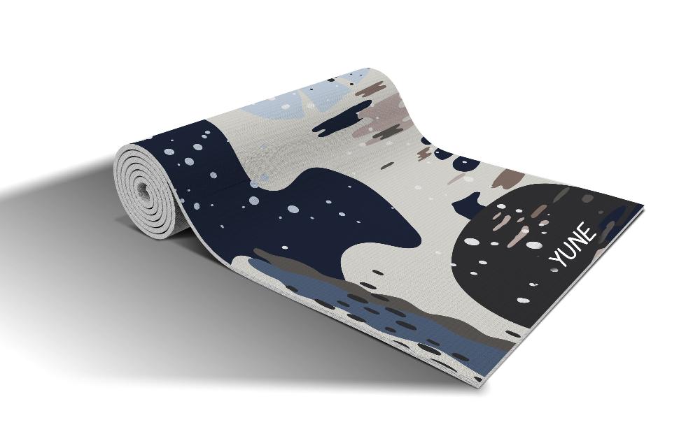 Yoga Mat | 6mm Thick | Multi Color | Non-Slip | Eco Friendly | Yune Yoga | Rock