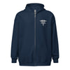 CRNA Embroidered Zip-Up Hoodie