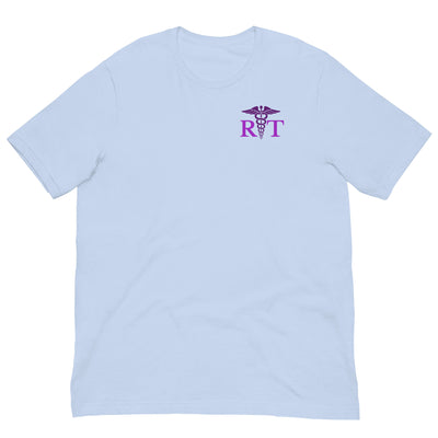 Pastel RT Caduceus T-Shirt | Respiratory Therapist Self-Care Apparel | Salty in Scrubs